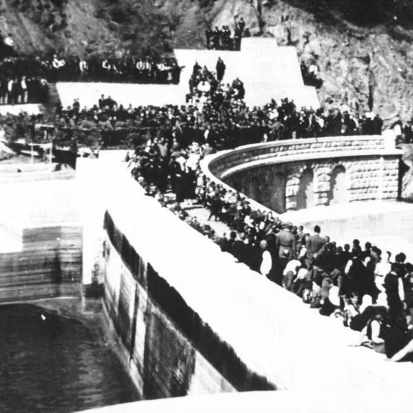 Грошница - Отварање бране 1938 1 април